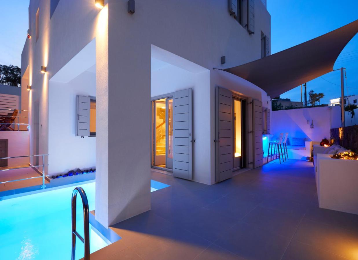 Alchemy Villa - Prive Pool Megalochori  Bagian luar foto